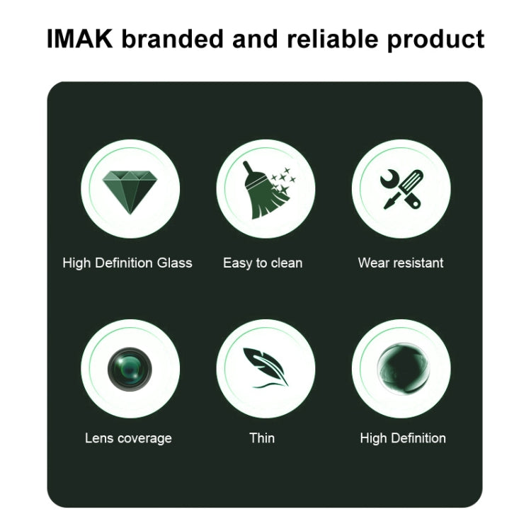 For DJI Neo 2 PCS/Set IMAK HD Glass Rear Camera Lens Film - Other by imak | Online Shopping UK | buy2fix