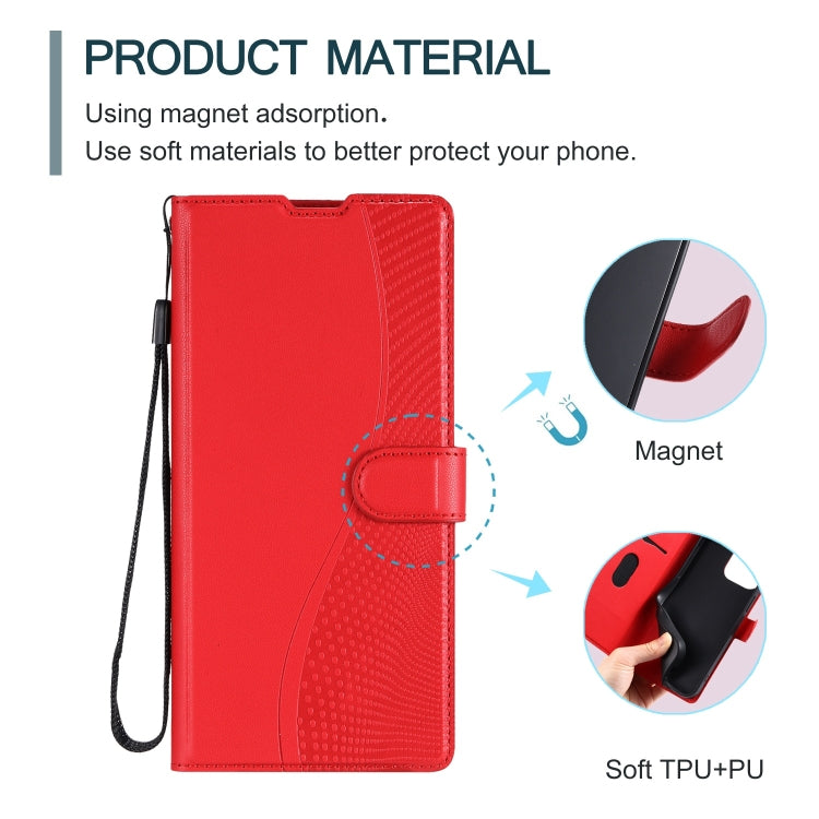 For Google Pixel 9 / 9 Pro Voltage Ultra-thin Dot Leather Phone Case(Red) by buy2fix
