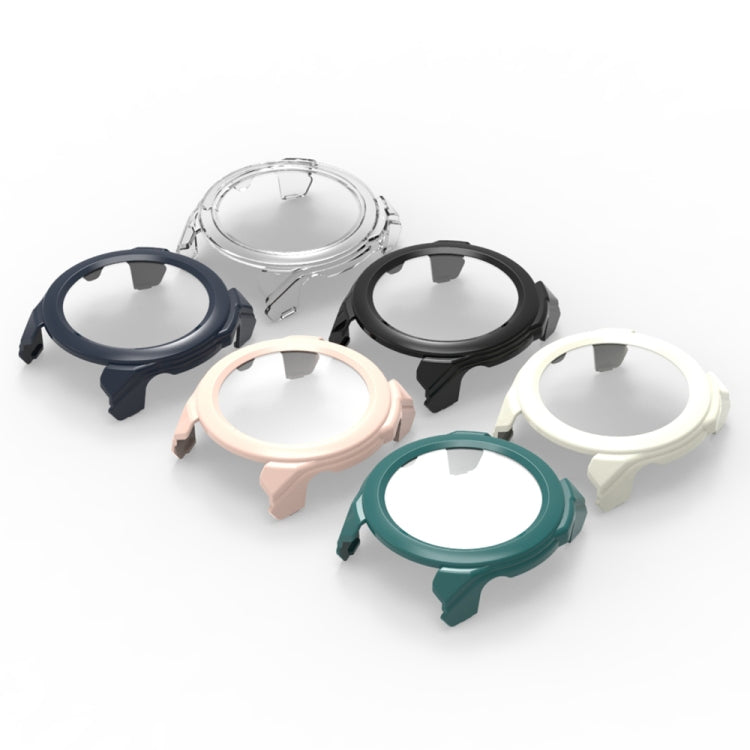 For Garmin Fenix 8 AMOLED 47mm Tempered Glass Film Integrated PC Watch Protective Case(Green) - Watch Cases by buy2fix | Online Shopping UK | buy2fix