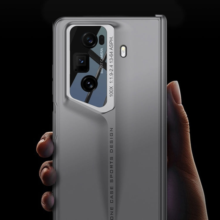 For Honor Magic Vs3 GKK Integrated Magnetic Blade Ultra-thin Full Coverage Phone Case(Grey) - Honor Cases by GKK | Online Shopping UK | buy2fix