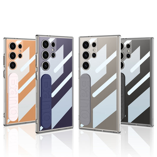 For Samsung Galaxy S24 Ultra 5G GKK Space Silicone Wristband Phone Case(Gray) - Galaxy S24 Ultra 5G Cases by GKK | Online Shopping UK | buy2fix