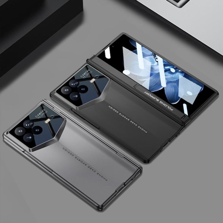 For Xiaomi Mix Fold 4 GKK Integrated Magnetic Blade Ultra-thin Full Coverage Phone Case(Grey) - Xiaomi Cases by GKK | Online Shopping UK | buy2fix