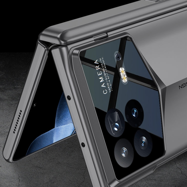 For Xiaomi Mix Fold 4 GKK Integrated Magnetic Blade Ultra-thin Full Coverage Phone Case(Grey) - Xiaomi Cases by GKK | Online Shopping UK | buy2fix