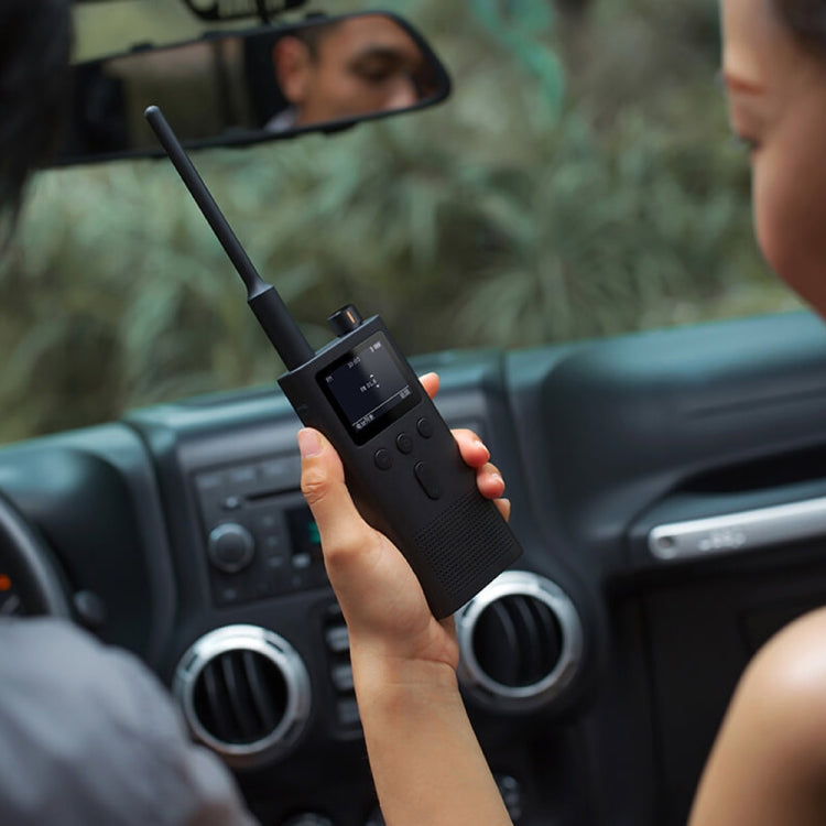 Original Xiaomi IP65 Waterproof UV Dual Band Walkie Talkie 2(Black) by Xiaomi
