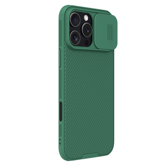 For iPhone 16 Pro Max NILLKIN CamShield Pro PC Phone Case(Green) by NILLKIN