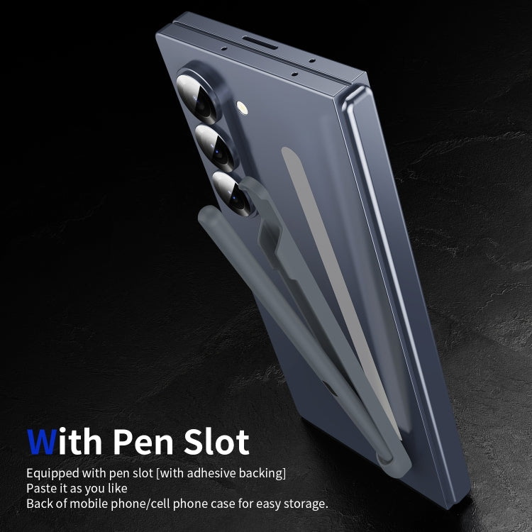 For Samsung Galaxy Z Fold6 / 5 / 4 / 3 Electromagnetic Stylus Pen with Pen Slot(Grey) - Stylus Pen by buy2fix | Online Shopping UK | buy2fix