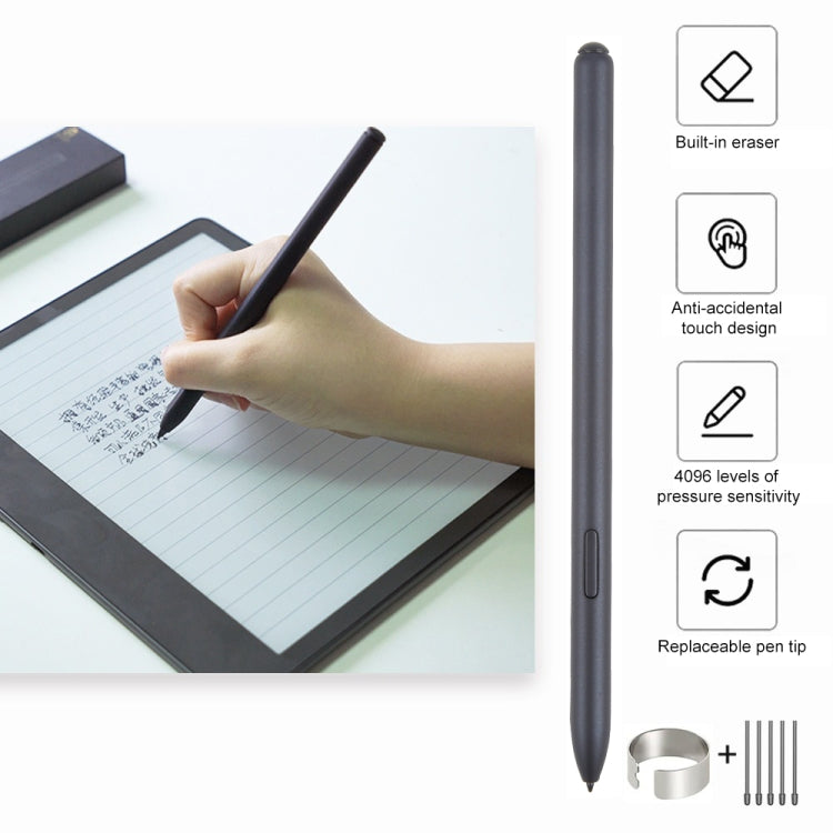 4096 Tilt Pressure-sensitive Prevent Accidental Touch Magnetic Stylus Pen for Samsung Tab(Black) - Stylus Pen by buy2fix | Online Shopping UK | buy2fix