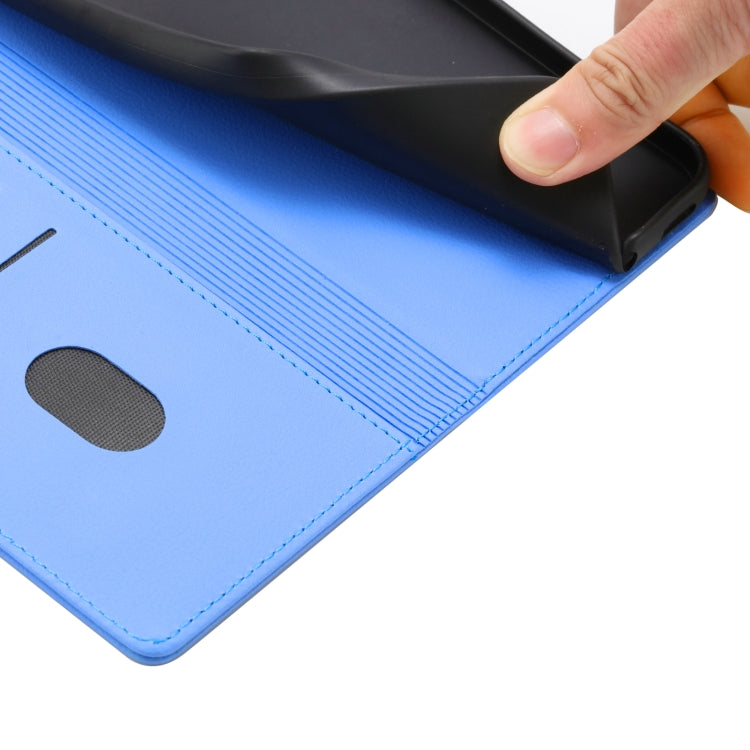 For Samsung Galaxy S25 5G Cartoon Elephant Embossed Leather Phone Case(Blue) by buy2fix