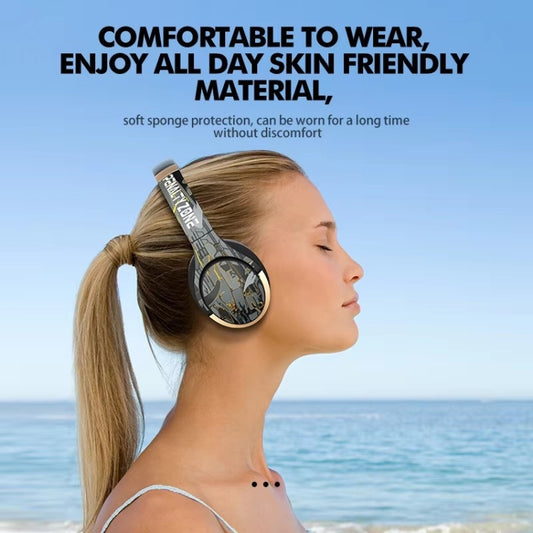 A6 ANC Gaming Studio Bluetooth Wireless Headphones(Black) - Headset & Headphone by buy2fix | Online Shopping UK | buy2fix