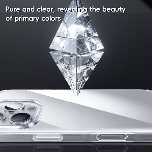 For iPhone 16 Pro Max Benks PC Hybrid TPU Shockproof Phone Case(Transparent) by Benks