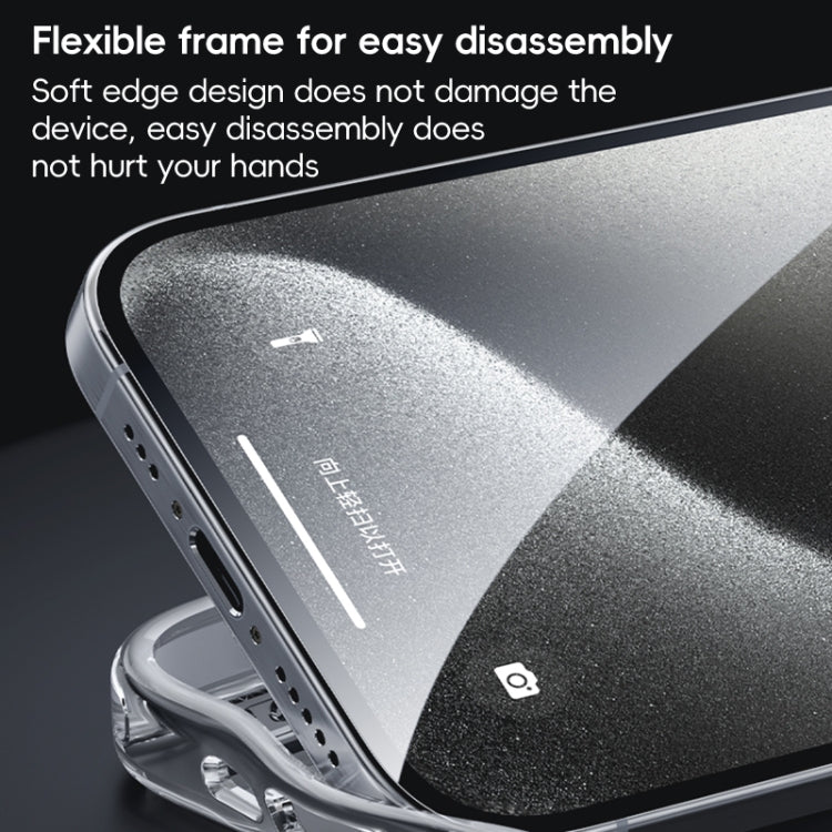 For iPhone 16 Plus Benks PC Hybrid TPU Shockproof Phone Case(Transparent) by Benks