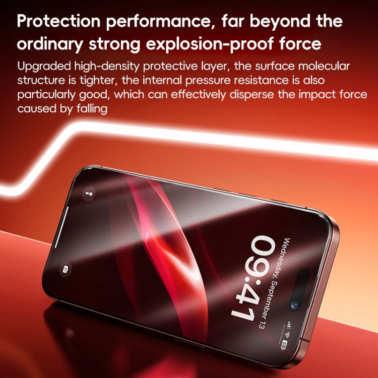 For iPhone 16 Benks Zero Sense Series HD Tempered Protective Film by Benks