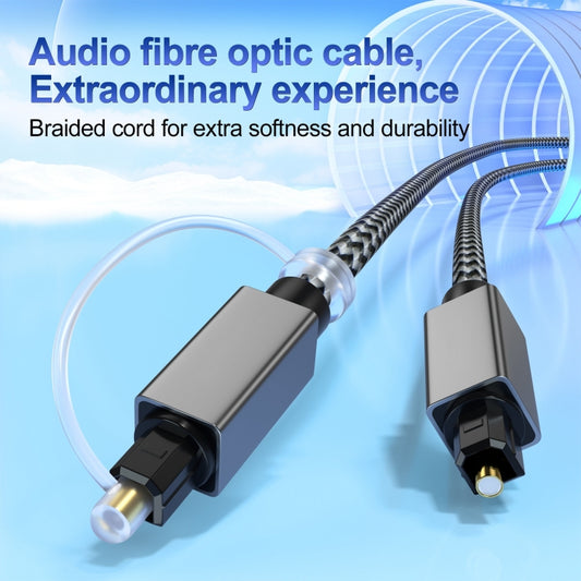 OD5.0mm Toslink Male to Male Digital Optical Audio Cable, Length:5m by buy2fix