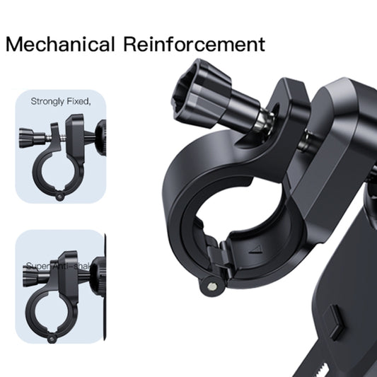 Yesido C127 Dual Side Adjustable Bicycle Handle Phone Holder(Black) by Yesido