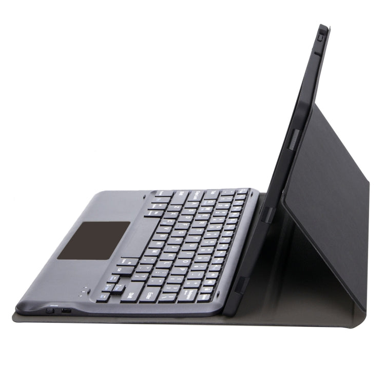 For Huawei MatePad Air 12 2024 Ultra-thin Detachable Bluetooth Keyboard Leather Tablet Case with Touchpad(Black) - For Huawei by buy2fix | Online Shopping UK | buy2fix