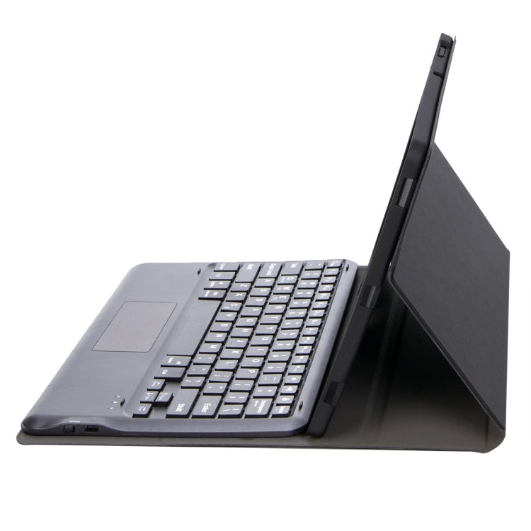 For Honor MagicPad 2 12.3 AH22-A Ultra-thin Detachable Bluetooth Keyboard Leather Tablet Case with Touchpad(Black) by buy2fix