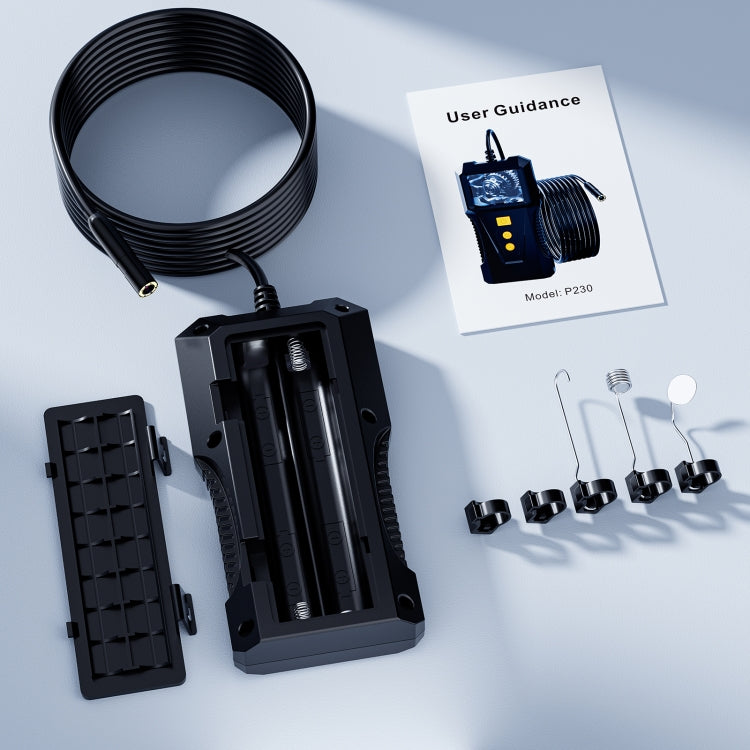 P230 8mm 2 inch Single Camera Endoscope with Screen, Length:5m by buy2fix