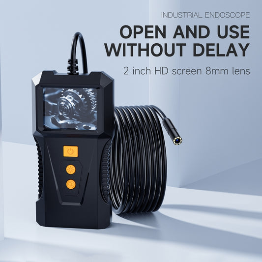 P230 8mm 2 inch Single Camera Endoscope with Screen, Length:20m by buy2fix