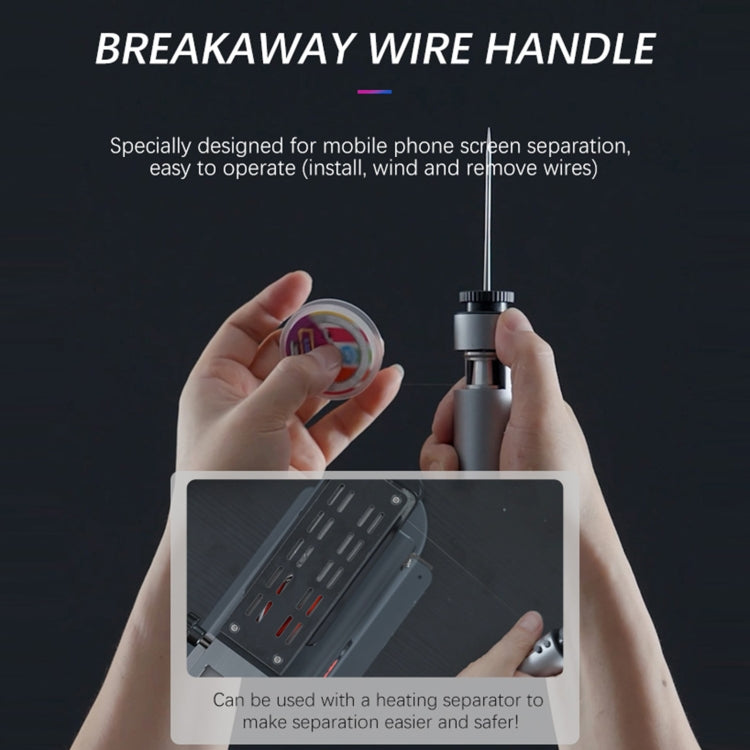 TBK 002 2 in 1 Electric OCA Glue Remover Machine, Plug:US Plug by TBK