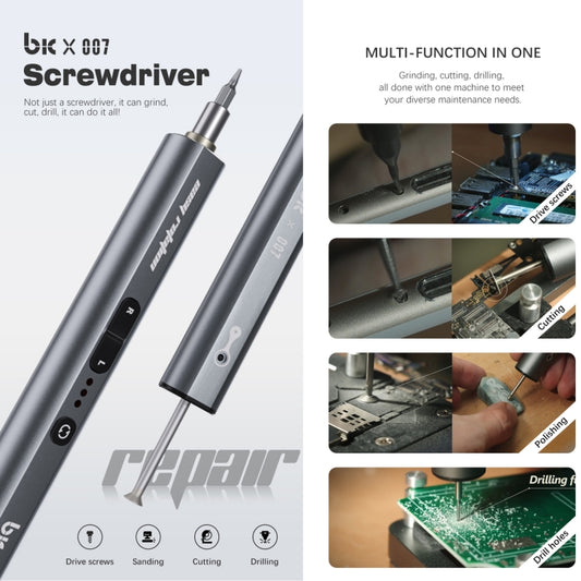 TBK 007 Adjustable Multifunctional Grinding Screwdriver Set by TBK