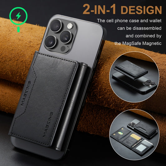 MAGKING K2 Series MagSafe RFID Card Bag(Black) by MAGKING