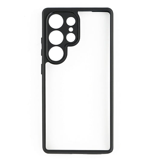 For Samsung Galaxy S25 Ultra 5G Frosted TPU + Transparent PC Phone Case by buy2fix