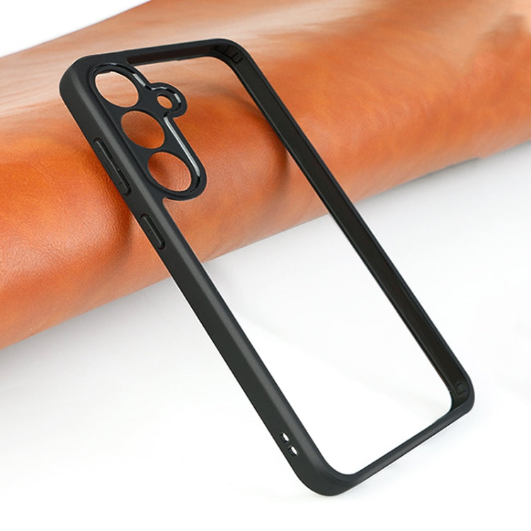 For Samsung Galaxy S25 5G Frosted TPU + Transparent PC Phone Case by buy2fix