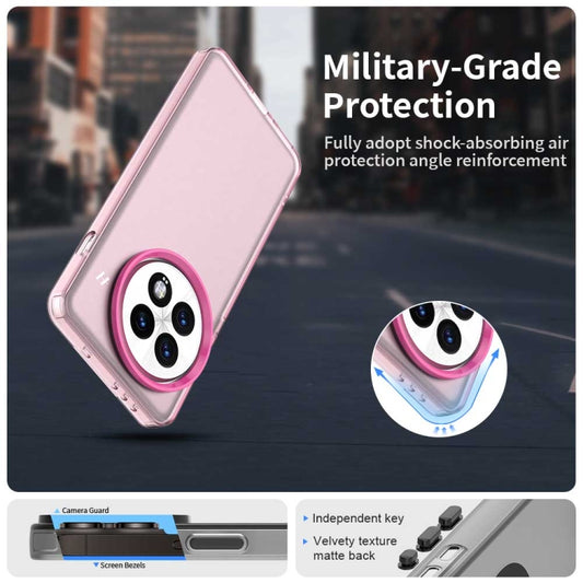 For OnePlus 13 Candy PC Hybrid TPU Shockproof Phone Case(Red) by buy2fix