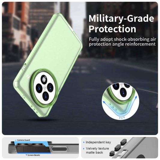 For OnePlus 13 Candy PC Hybrid TPU Shockproof Phone Case(Green) by buy2fix