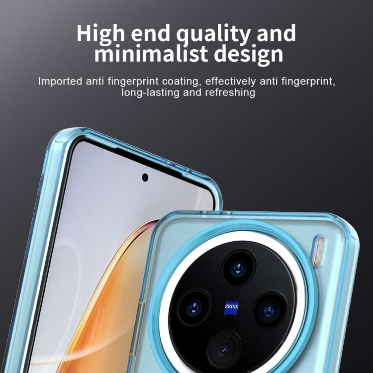 For vivo X200 Pro Candy Magsafe PC Hybrid TPU Phone Case(Blue) by buy2fix