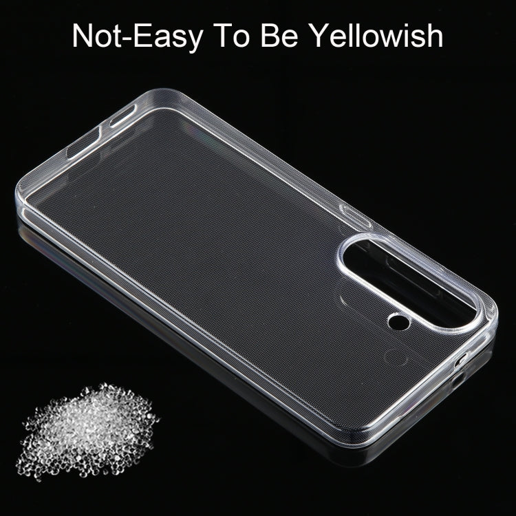 For Samsung Galaxy S25+ 5G Ultra-thin Transparent TPU Phone Case by buy2fix