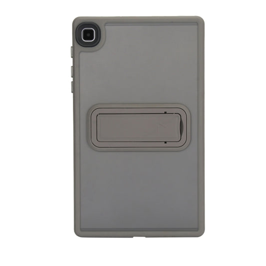 For Samsung Galaxy Tab A11 / A9 Skin Feel Holder PC Hybrid TPU Tablet Case(Grey) by buy2fix