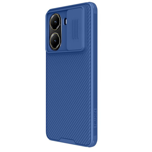 For Xiaomi Poco X7 Pro NILLKIN CamShield Pro PC Phone Case(Blue) - Xiaomi Cases by NILLKIN | Online Shopping UK | buy2fix