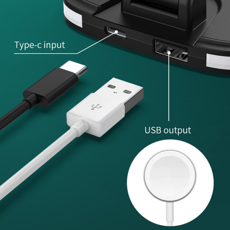 LXF-171 15W Multifunctional Desktop Folding Stand Magsafe Wireless Charger(Black) - Wireless Charger by buy2fix | Online Shopping UK | buy2fix