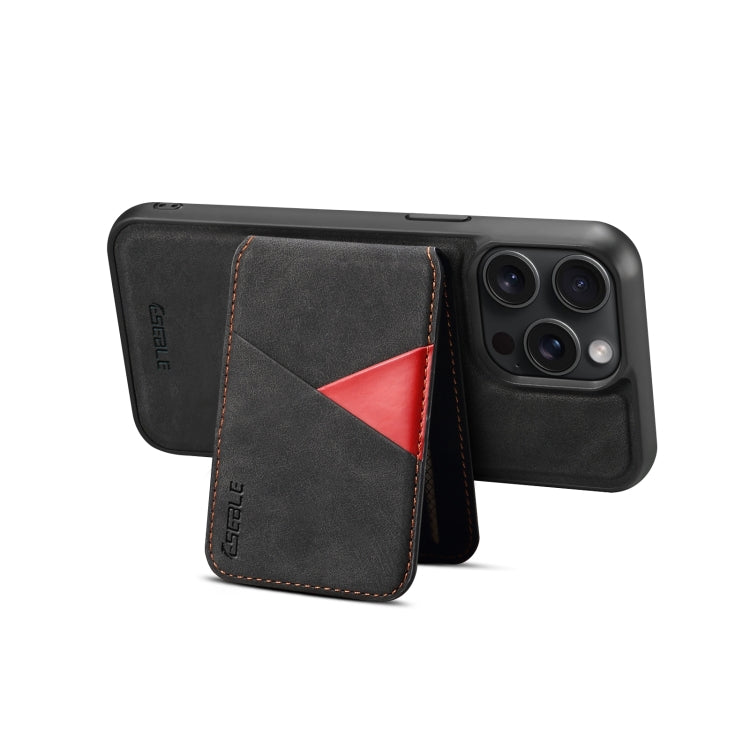 For iPhone 14 / 13 ESEBLE E2 Retro Texture Card Slots MagSafe RFID Leather Case(Black) - iPhone 14 Cases by ESEBLE | Online Shopping UK | buy2fix
