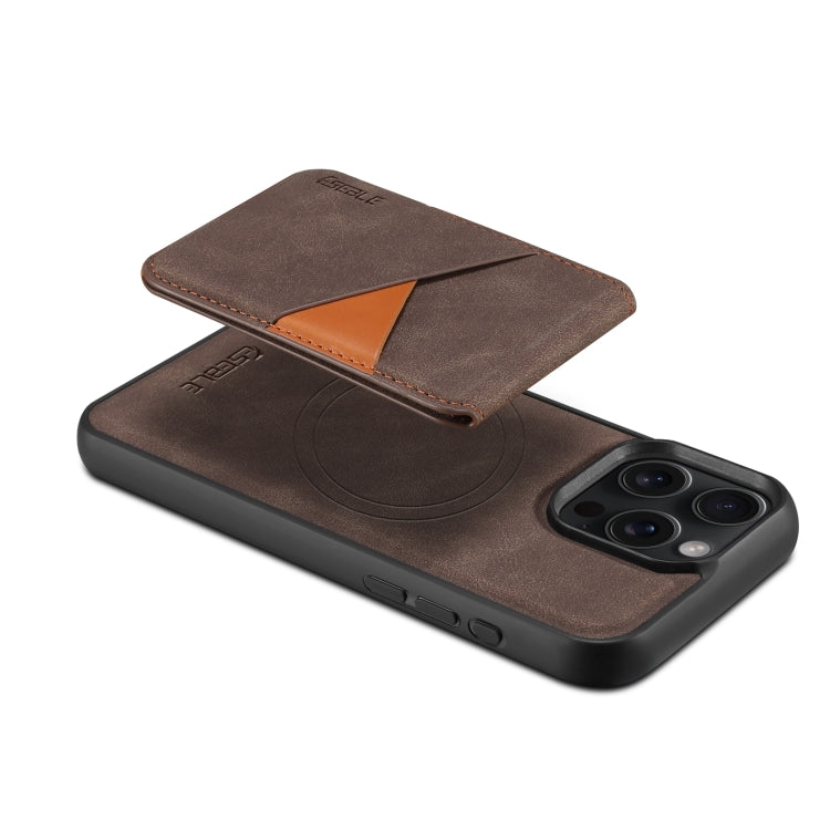For iPhone 13 Pro Max ESEBLE E2 Retro Texture Card Slots MagSafe RFID Leather Case(Coffee) - iPhone 13 Pro Max Cases by ESEBLE | Online Shopping UK | buy2fix