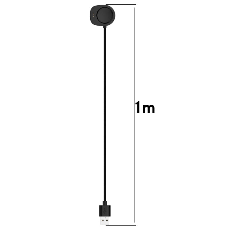 For Amazfit T-Rex 3 / Balance 2 Smart Watch Magnetic Charging Cable, Length: 1m(Black) - Charger by buy2fix | Online Shopping UK | buy2fix