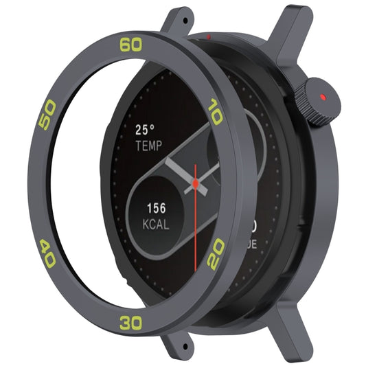 For CMF Watch Pro 2 Smart Watch Metal Bezel Number Ring Frame(Grey Green) - Watch Case by buy2fix | Online Shopping UK | buy2fix