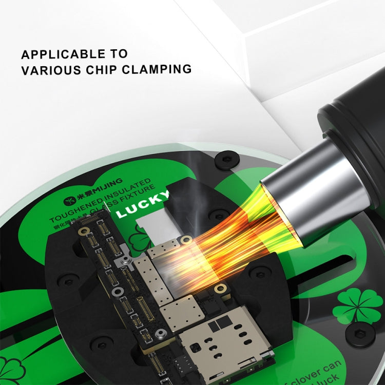 Mijing GK19 Orbicular Universal Toughened Insulated Glass Motherboard Repair Fixture by MIJING