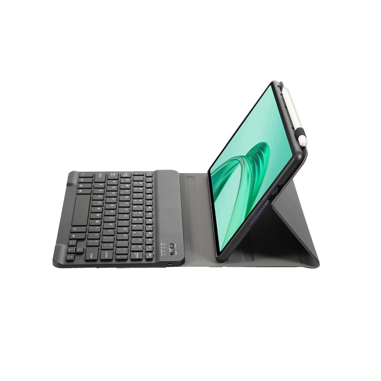 For Honor Pad X8a / X9 2024 AH25 Ultra-thin Detachable Bluetooth Keyboard Leather Tablet Case(Black) - For Huawei by buy2fix | Online Shopping UK | buy2fix