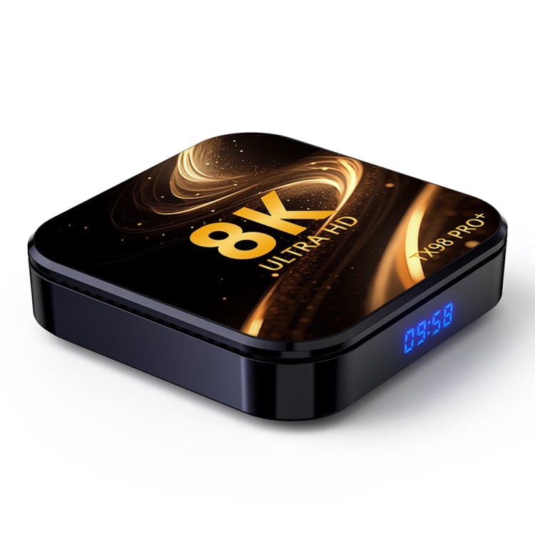 TX98 Pro+ 8K UHD Android 13 Smart TV Box with Remote Control, 4GB+32GB, RK3528 Quad-Core(EU Plug) - Others by buy2fix | Online Shopping UK | buy2fix
