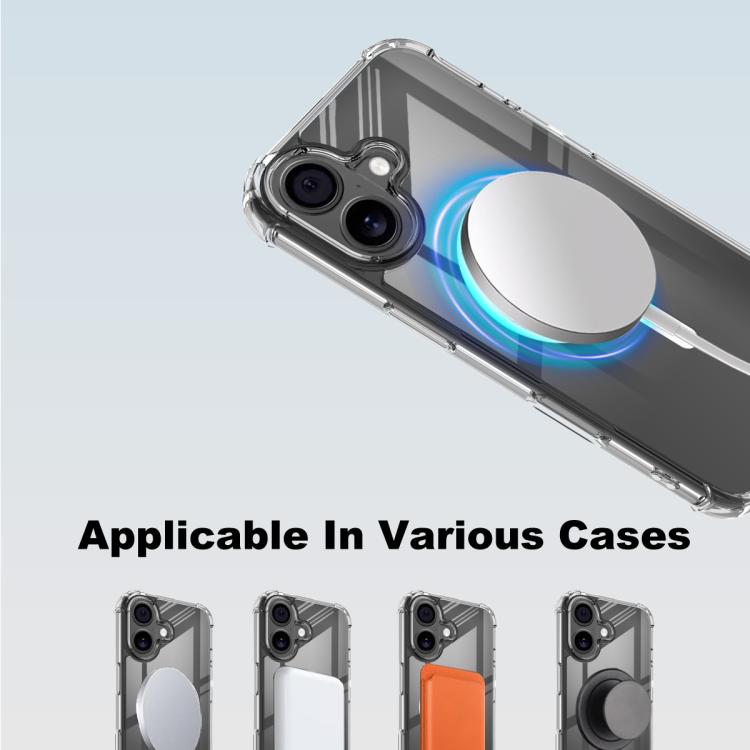 For iPhone 17 IMAK Space Shield PC + TPU Airbag Shockproof MagSafe Phone Case(Transparent) - iPhone 17 Cases by imak | Online Shopping UK | buy2fix