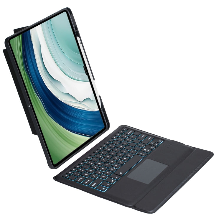 For Huawei MatePad Pro 13.2 Detachable Backlit Bluetooth Keyboard Leather Case with Touchpad(Black) - Huawei Keyboard by buy2fix | Online Shopping UK | buy2fix