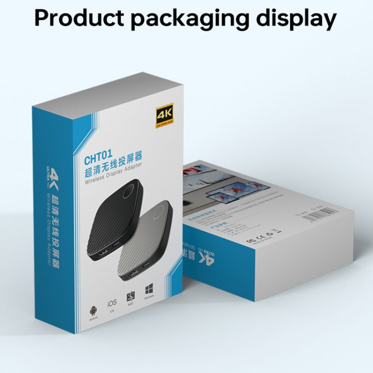 G126 Ultra HD Wireless Display Adapter Same Screen Device(Grey) by buy2fix