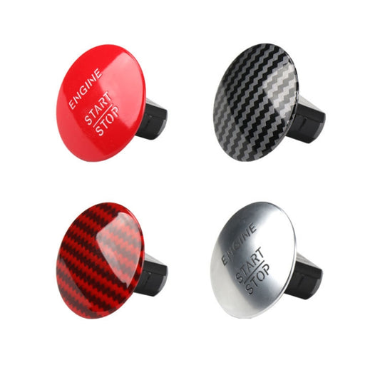 Car Keyless One-key Start Button Switch 2215450714 for Mercedes-Benz W164 / W205(Carbon Fiber Red) by buy2fix