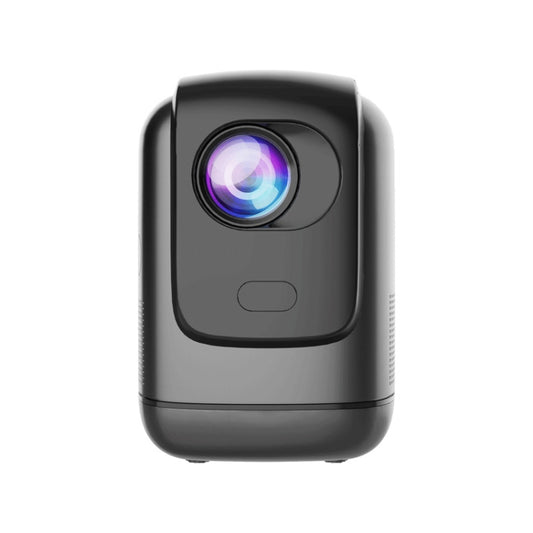 TZ-1 1080P 280ANSI HiSilicon 352 Android 9.0 Foldable PTZ Stand Projector, UK Plug(Grey) by buy2fix