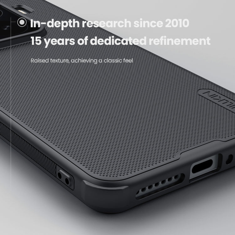 For Xiaomi 15 Pro NILLKIN Frosted Shield Pro PC + TPU Phone Case(Black) - 15 Pro Cases by NILLKIN | Online Shopping UK | buy2fix