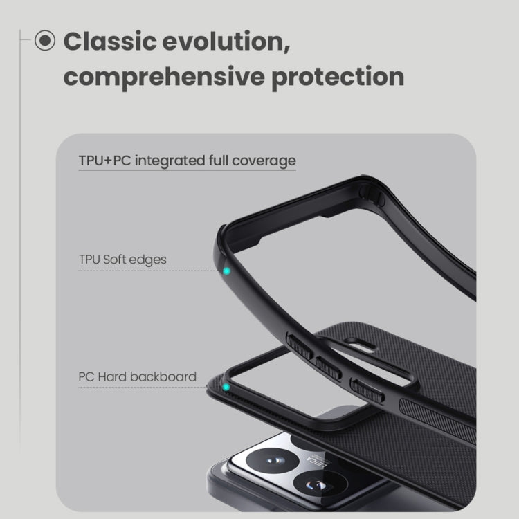 For Xiaomi 15 Pro NILLKIN Frosted Shield Pro PC + TPU Phone Case(Black) - 15 Pro Cases by NILLKIN | Online Shopping UK | buy2fix