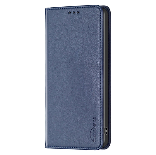 For Samsung Galaxy S25 Ultra 5G Magnetic Leather Phone Case(Blue) by buy2fix
