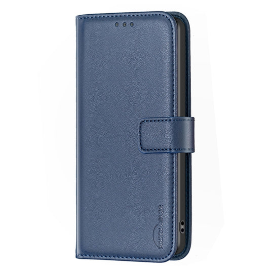 For Samsung Galaxy S25 Ultra 5G Magnetic Buckle Leather Phone Case(Blue) by buy2fix